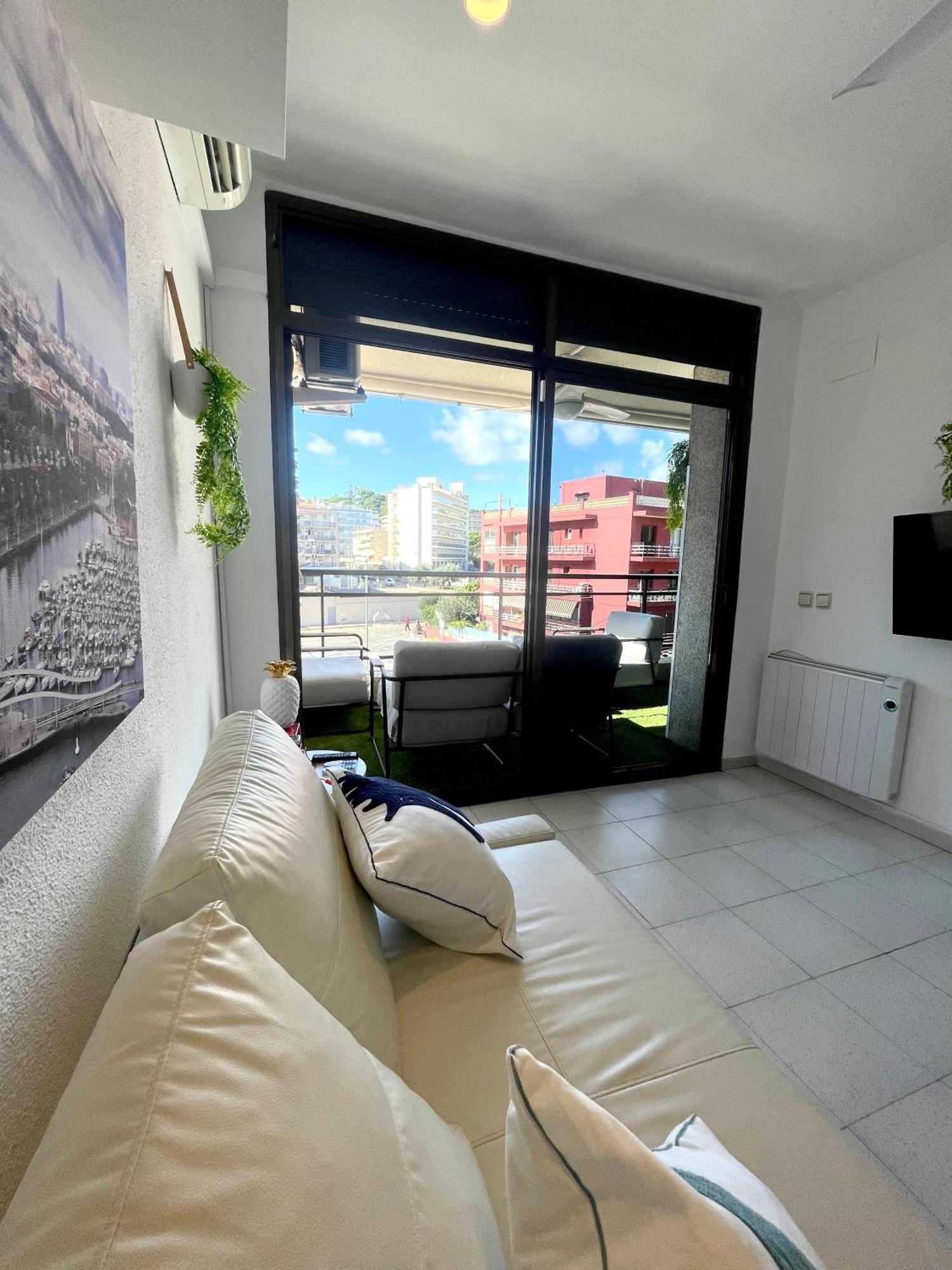 Apartemento Piscina Centro Calella 3 Min Playa Kültér fotó
