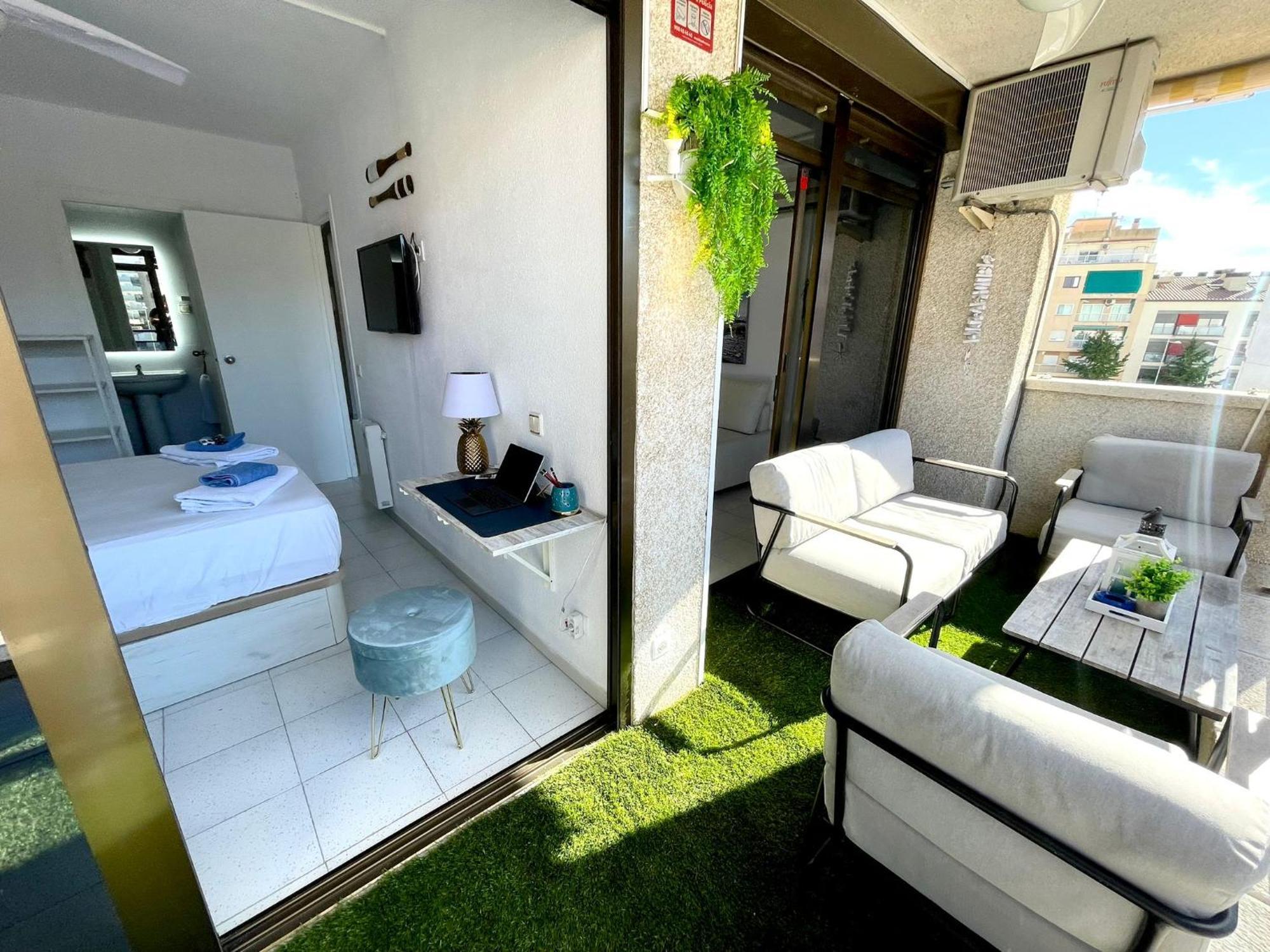 Apartemento Piscina Centro Calella 3 Min Playa Kültér fotó