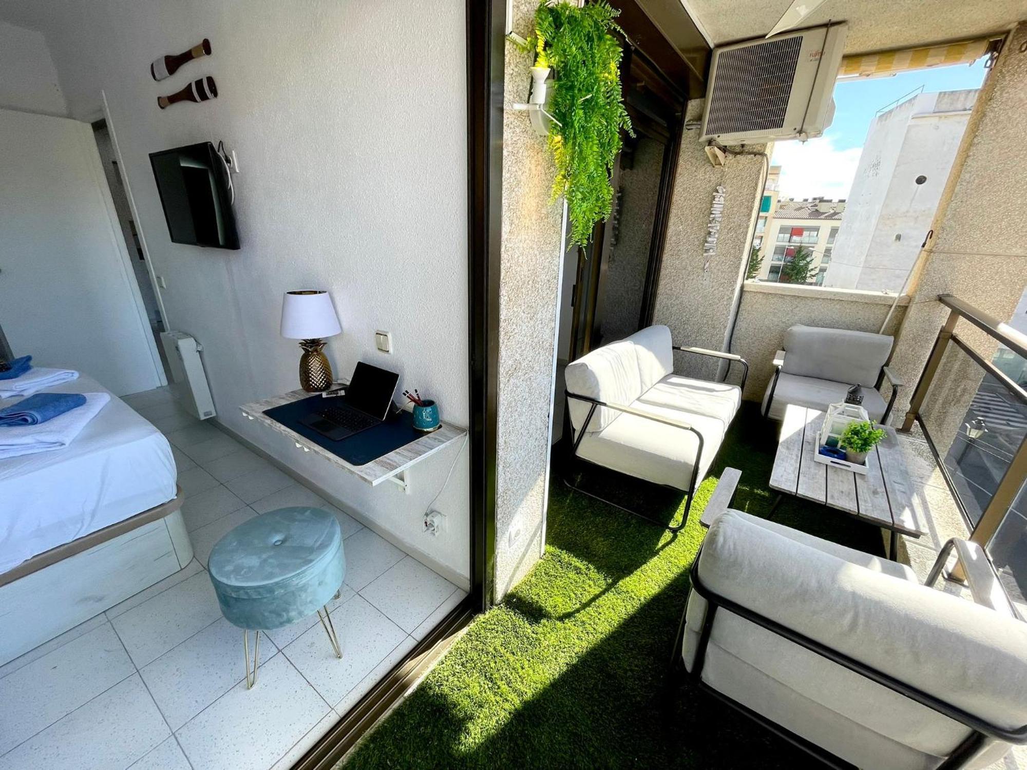 Apartemento Piscina Centro Calella 3 Min Playa Kültér fotó