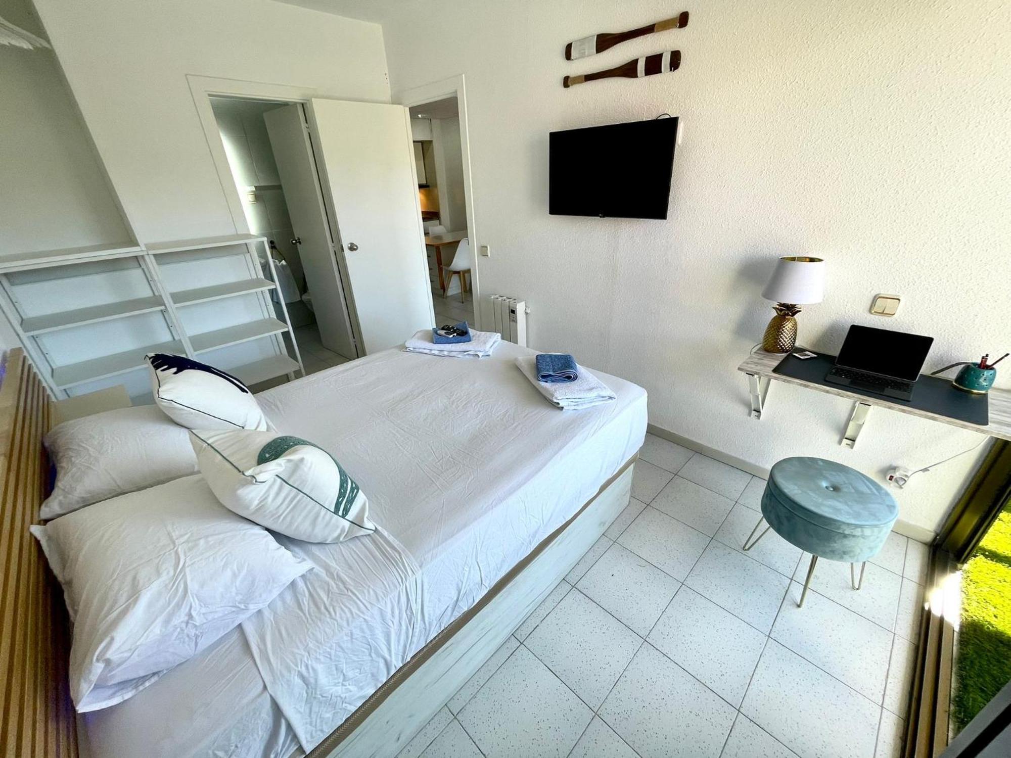 Apartemento Piscina Centro Calella 3 Min Playa Kültér fotó